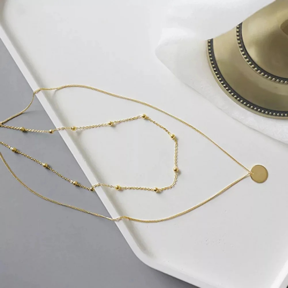 NEW Multi Layer Coin Necklace - Picture 6 of 10